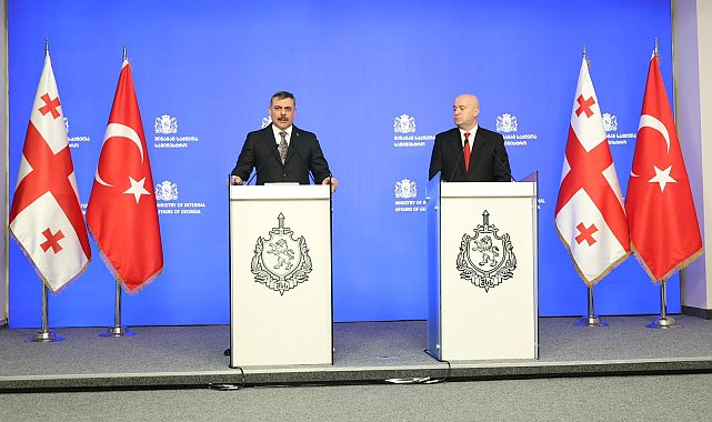 İçişleri Bakanı Çiftçi, Gürcistan'da