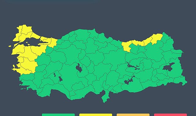 İçişleri Bakanlığı'ndan 'sağanak' uyarısı