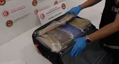 İstanbul Havalimanı'nda 51 kilo 500 gram kokain ele geçirildi