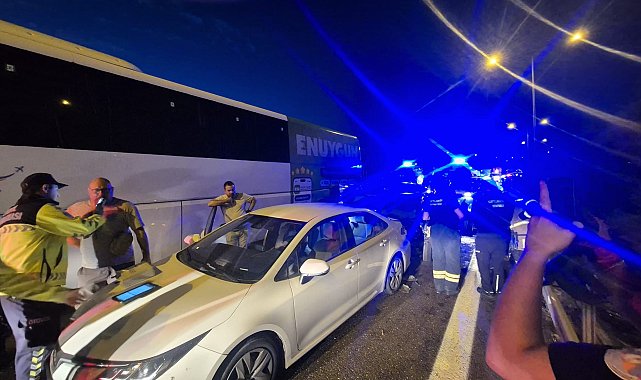 İstanbul-İzmir Otoyolu'nda zincirleme kaza: 11 yaralı