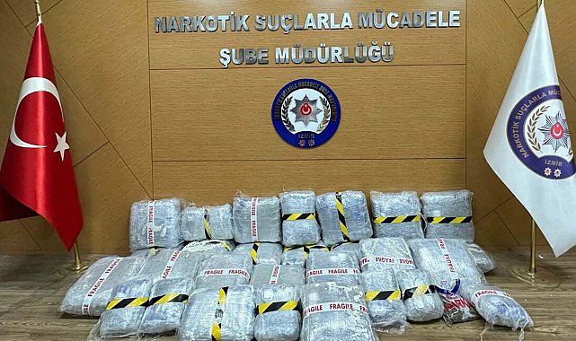 İzmir'de 80 kilo uyuşturucu ele geçirildi: 1 tutuklama