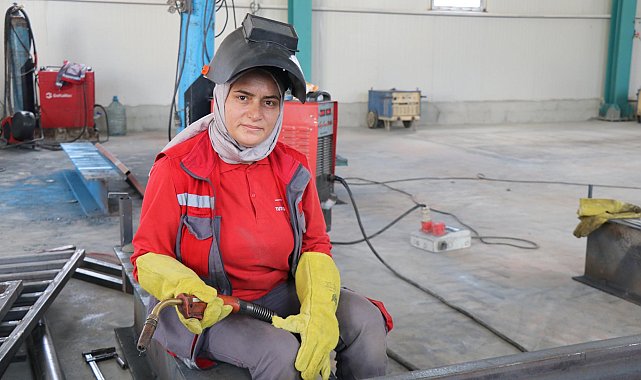 Kader usta, 30 yıldır kaynakçılık yapıyor