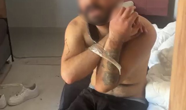 Kağıthane'de el ve ayakları bağlanıp darbedilen 2 kişiyi 3 gün sonra polis kurtardı