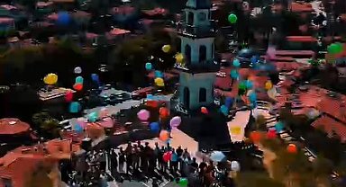 Kanseri yenen genç için balonlar uçurulup, oyunlar oynandı