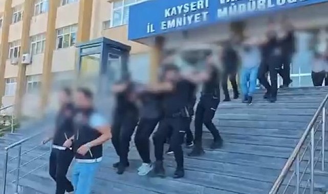 Kayseri'de uyuşturucu operasyonu: 7 tutuklama