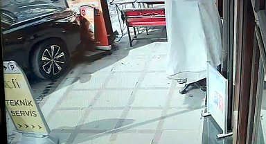 Kaza yapan sürücü alkolmetreyi üflemek yerine içine çekti
