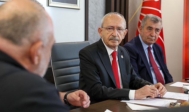 Kılıçdaroğlu, gazilerle bir araya geldi