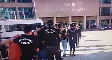 Kilis'te suç örgütü operasyonuna 11 tutuklama