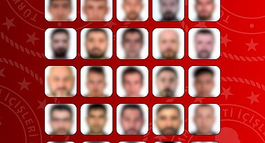 Kırmızı bültenle ve ulusal seviyede aranan 76 suçlu, Türkiye'ye iade edildi
