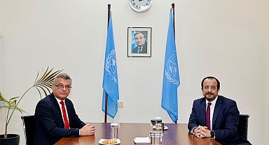 KKTC Cumhurbaşkanı Erhürman: Görüşmenin ana konuları Güven Artırıcı Önlemler ve metodolojiydi