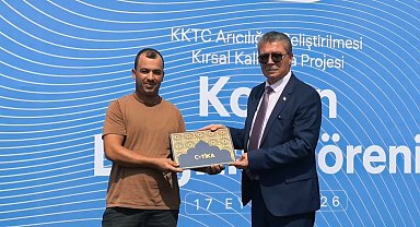 KKTC'de 170 arıcıya bin modern arı kovanı dağıtıldı