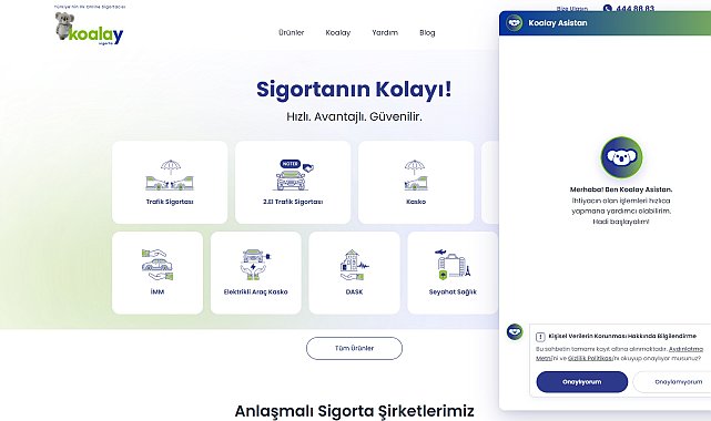 Koalay Sigorta'nın yapay zeka asistanı ilk poliçesini kesti