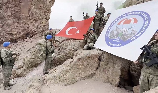 Komandolar, Somalili askeri personelle Erciyes'e tırmandı