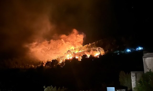 Kozan'da 2 ayrı noktada orman yangını; yerleşim yerleri tedbir amaçlı boşaltıldı