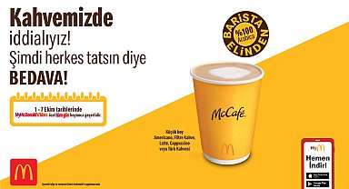 McDonald's Türkiye'den, kahveseverlere ekim ayına özel kampanya