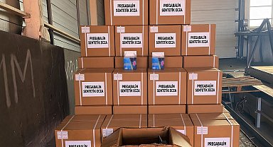 Mersin'de 1 ton 716 kilogram pregabalin ele geçirildi