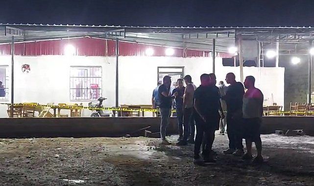 Mersin'de kahvehaneye silahla ateş açıldı: 1 ölü, 4 yaralı