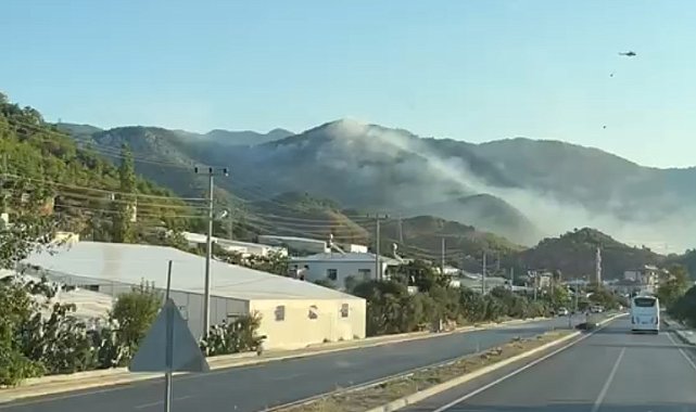 Mersin'deki orman yangını büyük oranda kontrol altına alındı