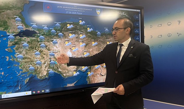 Meteoroloji'den yeni hafta için yağış uyarısı