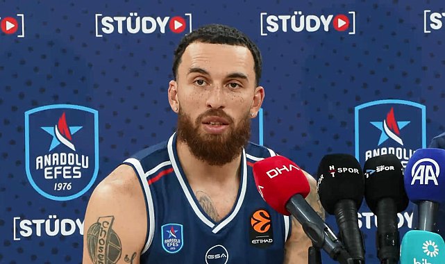 Mike James: Anadolu Efes'in bir parçası olduğum için çok heyecanlıyım
