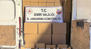 Minibüste 2,6 milyon bandrolsüz boş makaron ele geçirildi