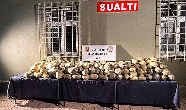 MSB: Van'da 412 kilo uyuşturucu ele geçirdi