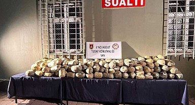 MSB: Van'da 412 kilo uyuşturucu ele geçirdi