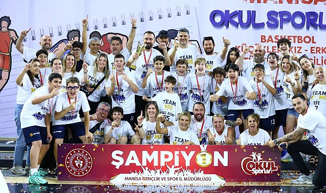 Namağlup Türkiye şampiyonu devlet okulu basketbol takımı, yeni sezon için sahada