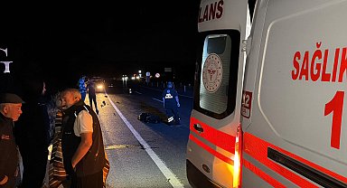 Otomobil ile çarpışan motosikletin sürücüsü hayatını kaybetti