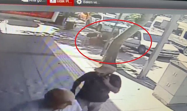 Otomobilin açılan kapısına çarpan motosikletin sürücüsü yaralandı