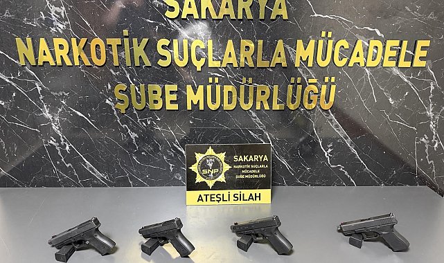 Otoyolda polisten silah operasyonu