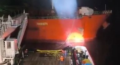 Petrol yüklü tanker, Marmara Adası açıklarında makine arızası nedeniyle sürüklendi