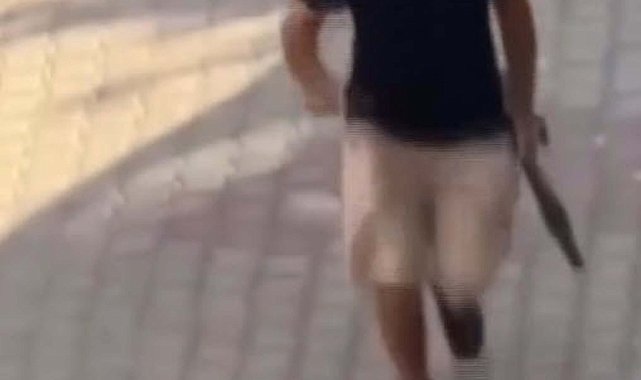 Pompalı tüfekle korku saçtı