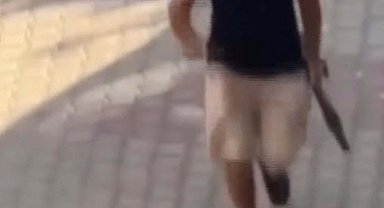 Pompalı tüfekle korku saçtı