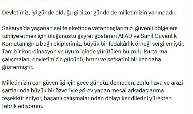 Sakarya'da dere taştı; su baskınları yaşandı