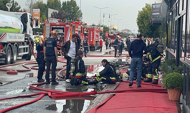 Sakarya'da restoranda yangın