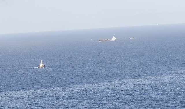 Silivri açıklarında devam eden arama kurtarma çalışmaları havadan görüntülendi