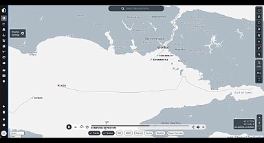 Silivri açıklarındaki gemi kazasının ardından bölgedeki kurtarma çalışmalarına ilişkin trafik görüntüleri ortaya çıktı