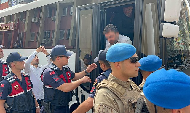 Suç örgütü operasyonunda 12 şüpheli adliyede
