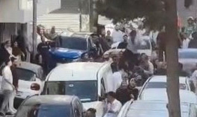 Sultangazi'de düğün öncesi gelin almada kavga; polis biber gazıyla müdahale etti