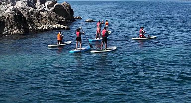 SUP boardda keyif kadar risk de büyük