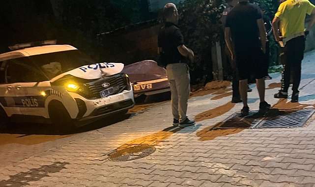 Şüphelileri takip eden ekip aracı kazaya karıştı; 1 polis yaralı