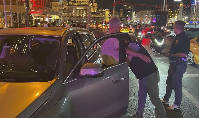 Taksim'de 'Huzur İstanbul' denetimi