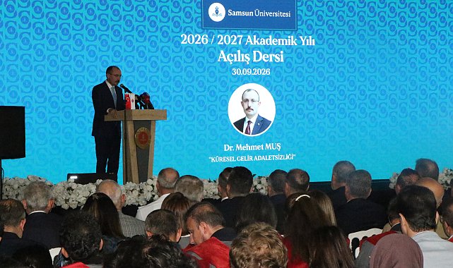 TBMM Plan ve Bütçe Komisyonu Başkanı Muş'tan öğrencilere 'Küresel Gelir Adaletsizliği' dersi