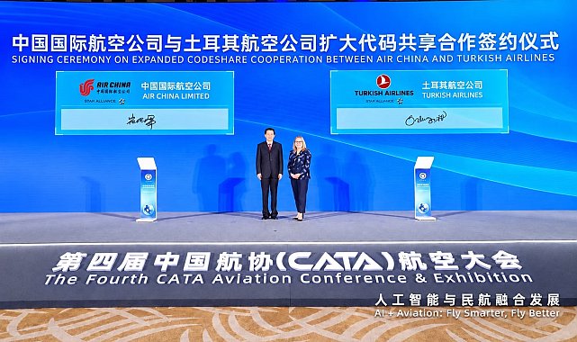 THY, Air China ile kod paylaşım anlaşmasını genişletti