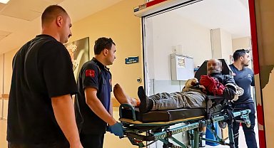 Tomruğa zincir bağlarken elleri sıkışan işçinin 6 parmağı koptu
