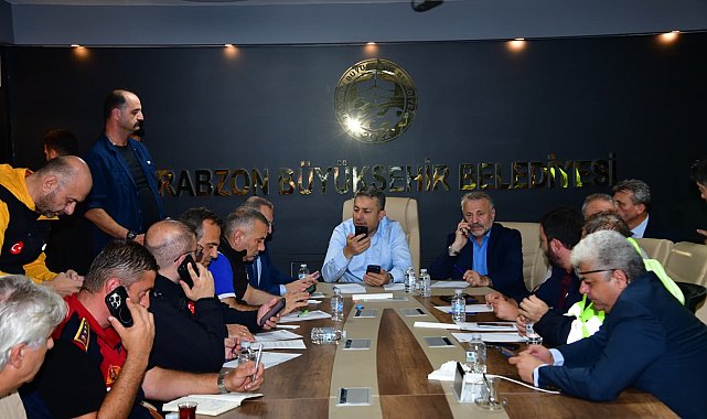 Trabzon'da sağanak