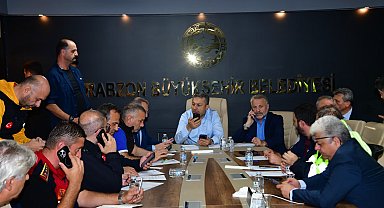 Trabzon'da sağanak