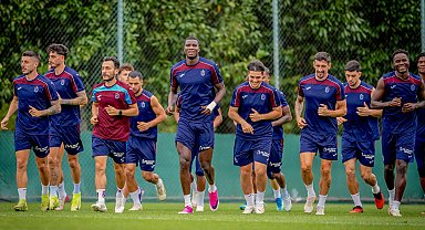 Trabzonspor'da Gençlerbirliği maçının hazırlıkları sürüyor