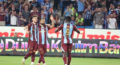Trabzonspor'un 5 gollü reaksiyonu istatistiklere yansıdı